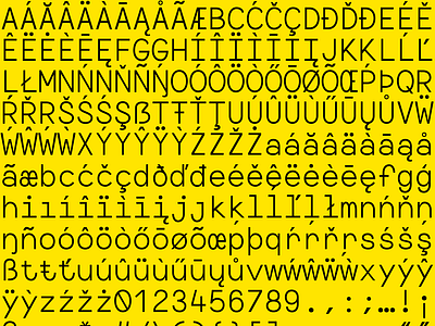 Indicate Mono font monospace monospace font type type design typography