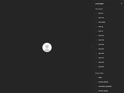 Advanced Avatar Component in Figma auto layout avatar avatar group component dark mode design elements design system figma interface properties states ui uikit ux