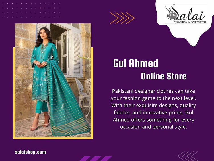 Gul Ahmed Online Store by Salai Shop on Dribbble