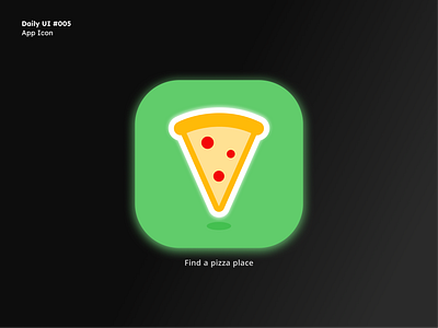 Daily UI #005 | App Icon 3d animation app appicon branding daily daily 100 challenge dailydesign dailyui design figma graphic design icon inspiration motion graphics pizza ui uidesigner uxdesigner webdesign