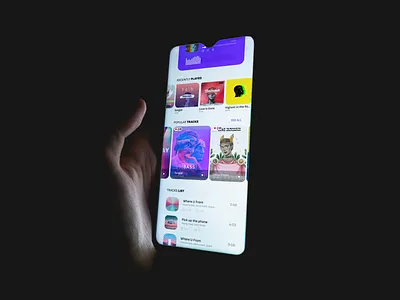 🎵 app branding design graphic design illustration interface landing page logo music ui ui ux user interface ux