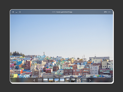 DailyUI #072 - Image Slider dailyui image slider photo album viewer