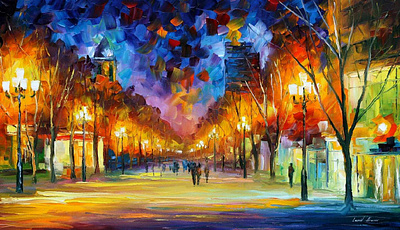 HOLIDAY AURA — oil painting on canvas oilpaintingoncanvas