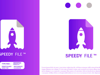 Speedy File ™ Logo Design 🔥 3d animation art work branding design graphic design illustration logo logo design motion graphics photo gallery photography photoshop ui