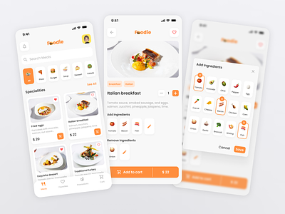 Food Delivery App app belarus delivery design designersworkbook food app food delivery ingredients ui ux