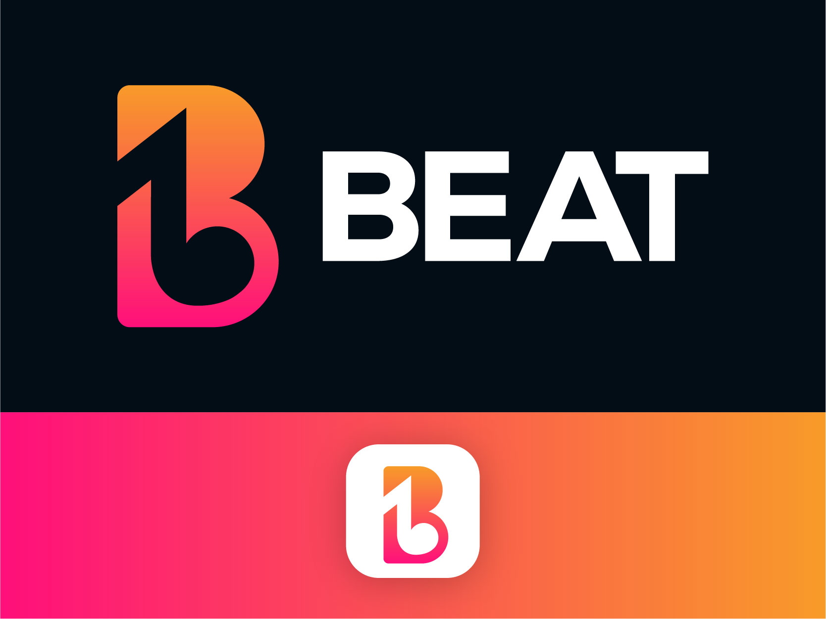 B + Music Logo - Beat Logo By Red1 Designs On Dribbble