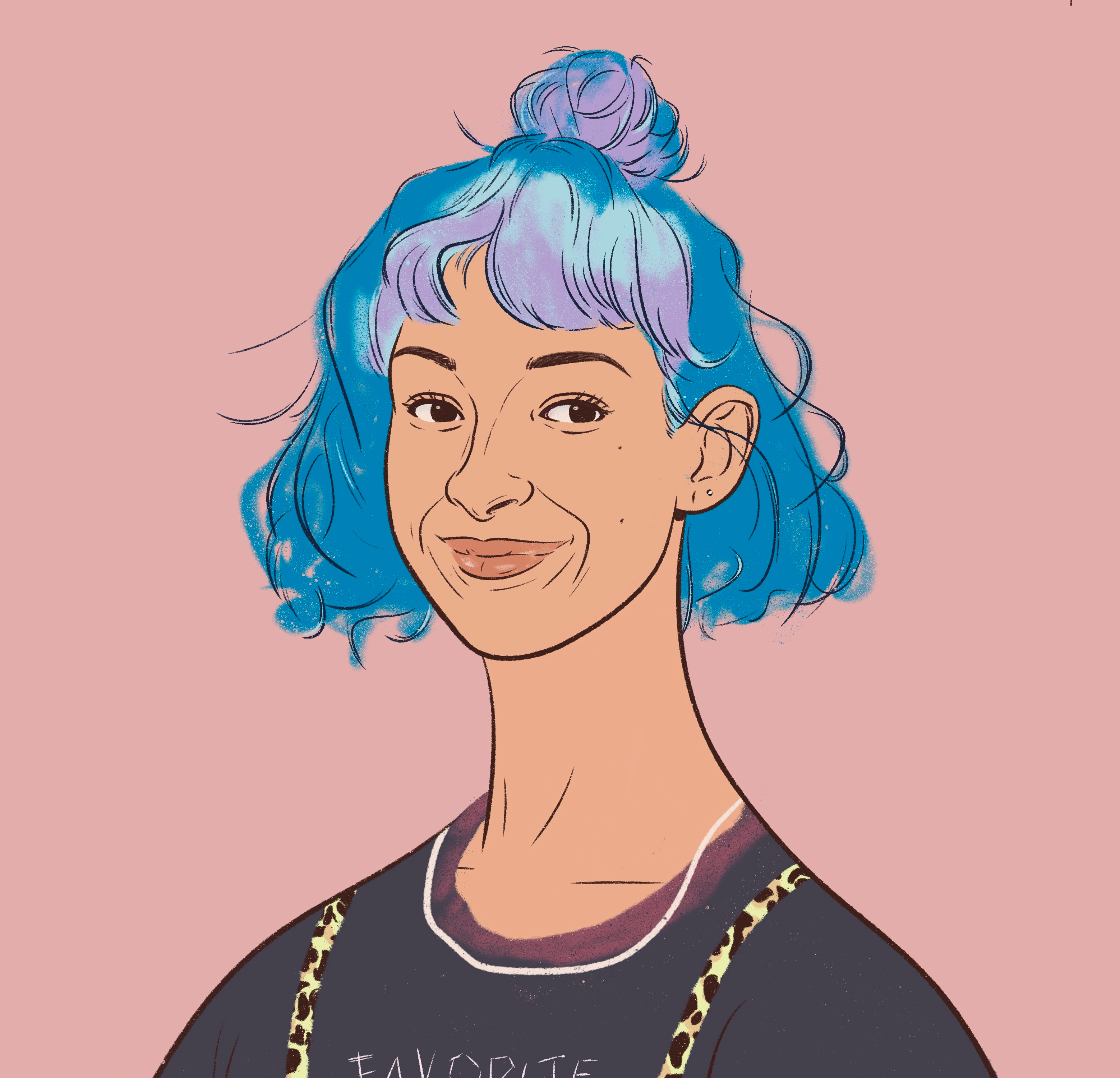 Womxn in Skateboarding (would love your feedback!) flat colors illustration linework newzealandillustrator personal project portrait illustration procreate skateboarding vans womeninskateboarding
