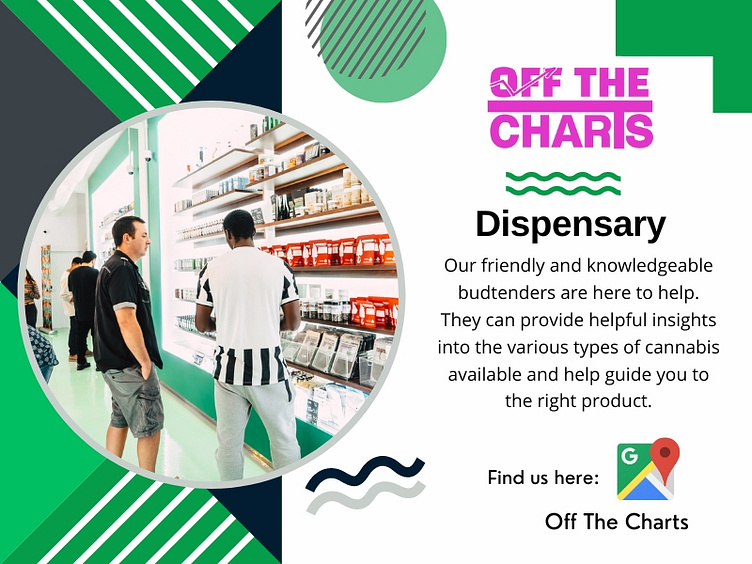 Dispensary Near Me by Off The Charts on Dribbble