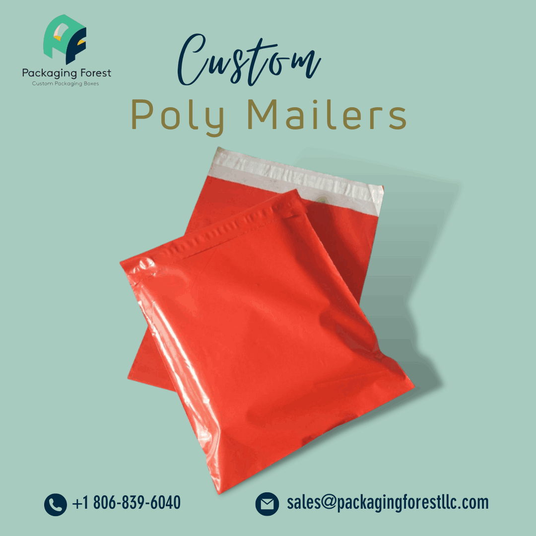 Custom Poly Mailers Wholesale by Packaging Forest LLC on Dribbble
