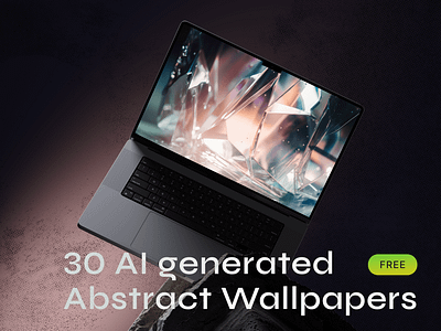 30 AI generated Abstract Wallpapers ai free freebie illustration wallpapers