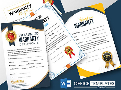 5+ Free Premium Warranty Card Templates for MS Word