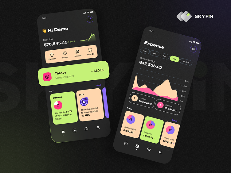 SKYFiN Money Management By Artonest Design Studio On Dribbble SKYFiN Money Management By Artonest Design Studio On Dribbble