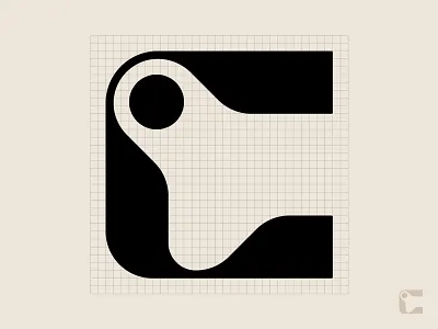 36 Days of Type: C alien alphabet destiny futurism futuristic grid icon letter form lettering logo modern modernism planet symbol type wavy