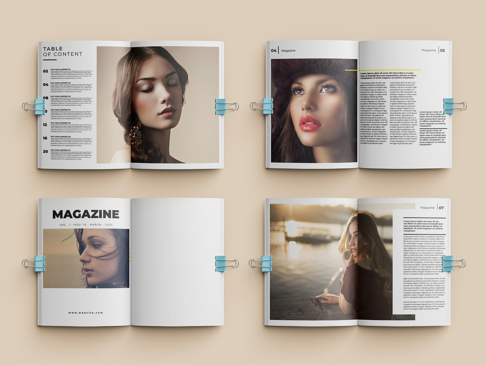 8 Page Magazine Design by sheikh sujon design on Dribbble