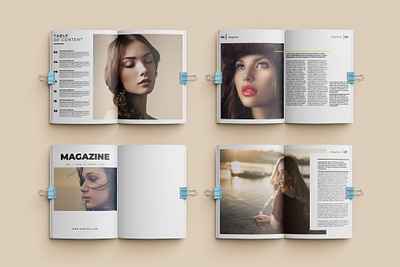8 Page Magazine Design adobe book design branding cover design design graphic design indesign magazine magazine cover design magazine design magazine layout design
