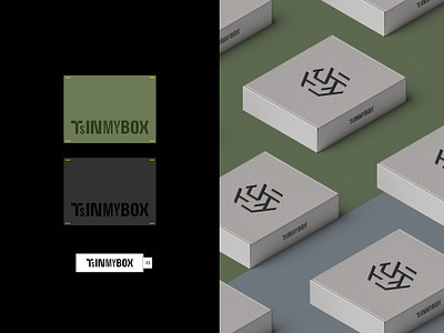 T's in My Box | Visual Identity branding design graphic design logo typography vector