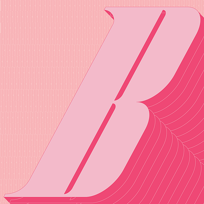 36 Days of Type - B design graphic design illustration letter lettering vector