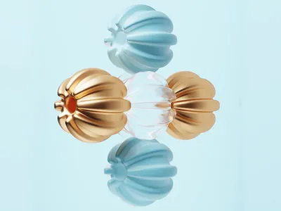 Blue and Gold 3d animation branding candy design graphic design illustration logo motion graphics sweet ui