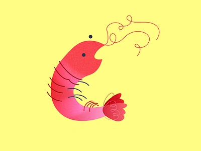 36 Days of Type - Day 3 C 36 days of type adobe illustrator animal c creature crustacean daily challenge design food graphic design illustration illustrator letter letter c ocean pink shrimp type typography vector