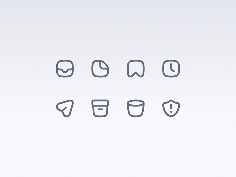 Mail App Icons