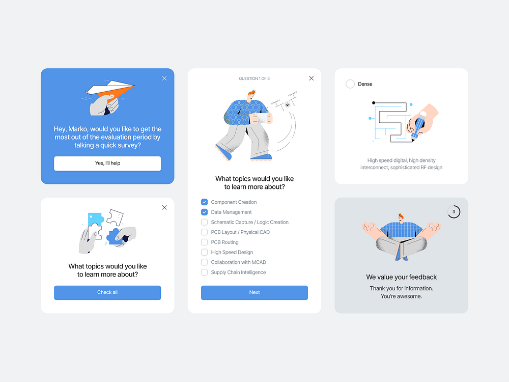 Browse thousands of Questionnaire UI images for design inspiration ...