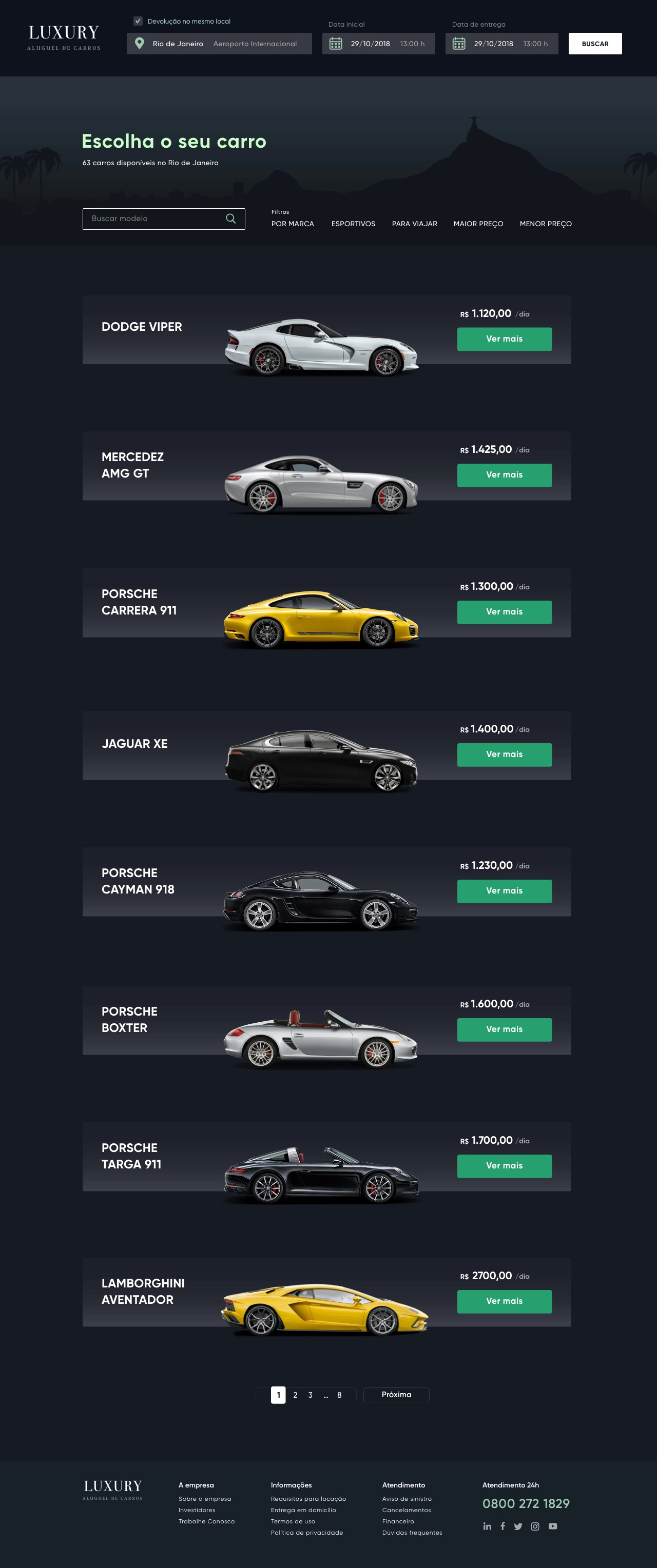 Luxury Car Rental