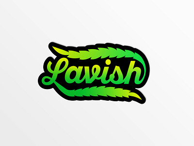 LAVISH CANNABIS WEED HEMP CBD LOGO DESIGN cbd bank logo logo motion graphics