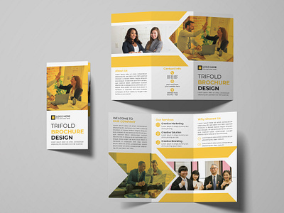 Corporate Modern Business Trifold Brochure Design brand identity branding brochure design business brochure business post company brochure corporate corporate brochure creative creative trifold design graphic design marketing design modern modern trifold brochure professional trifold brochure trifold brochure design trifold design