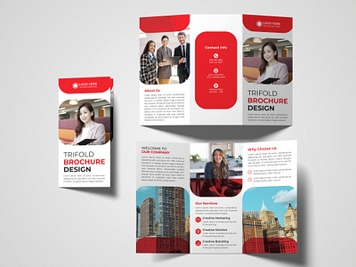 Modern Business Trifold Brochure Design brand identity branding brochure design business brochure business post company brochure corporate corporate brochure creative creative trifold design graphic design marketing design modern modern trifold brochure professional trifold brochure trifold brochure design trifold design