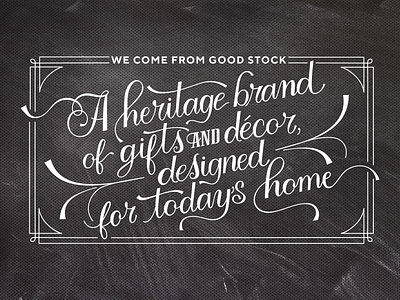 Home & Gifts - Gift Show sign design graphic design hand hand lettering typography