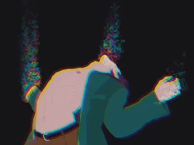 Over-Taken design illustration