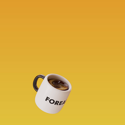 Coffee time 3d animation cgi character foreal