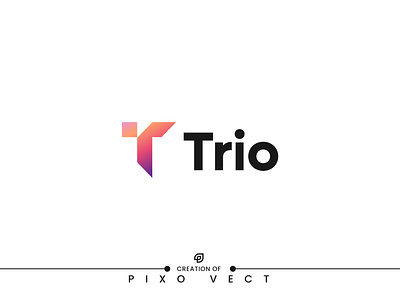 Logo Design | Trio Tech Logo | Tech Logo app branding design flat logo graphic design icon illustration logo logo design logo icon minimal minimal logo modern logo design new logo t letter logo tech logo vector