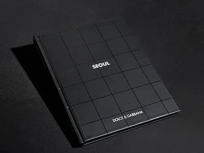 Dolce & Gabbana – Seoul book design editorial design graphic design typography