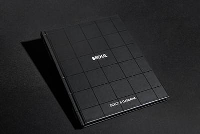 Dolce & Gabbana – Seoul book design editorial design graphic design typography