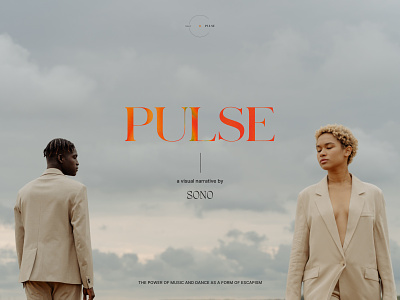 PULSE - Visual Narrative design development editorial graphic design motion graphics pulse typography ui web