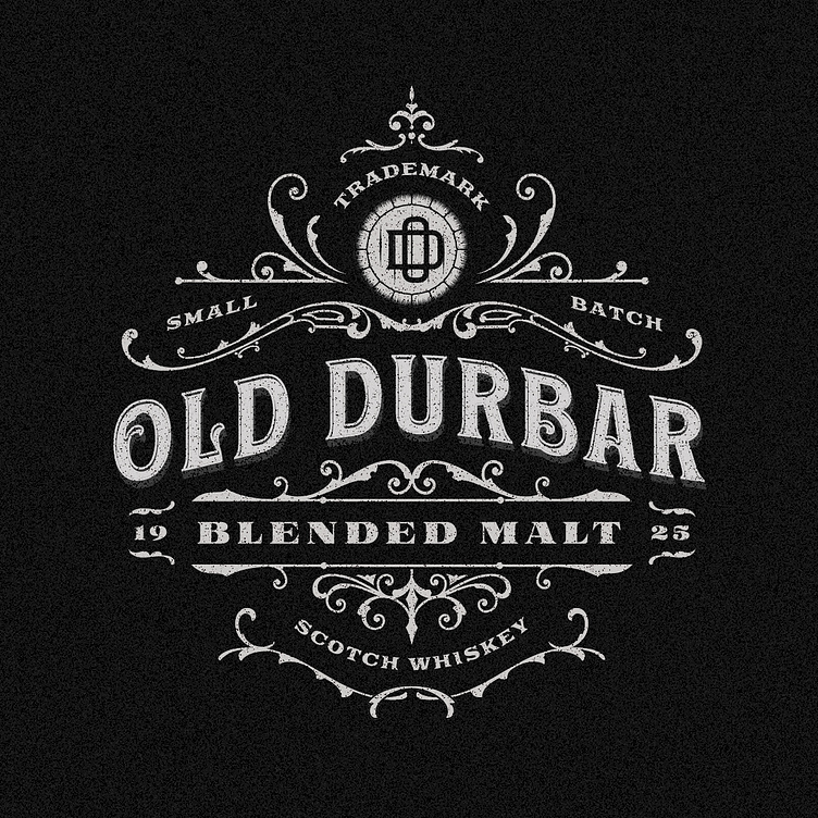 Old Durbar Blended Whiskey Logo by Raju Gurung on Dribbble