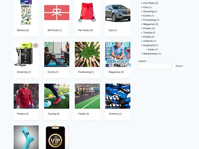 Soccer MarketPlace leadership responsive web development