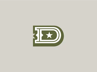 3D Ranch Initial Concept 3d cowboy d dallas dallas texas design letter d logo logo design monogram ranch rancher star tex texas tx vintage western