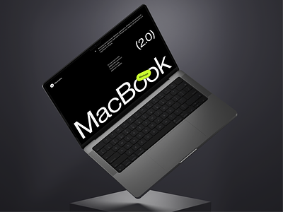 MacBook Pro Mockups vol. 2 3d apple blender desktop environment flying header light macbook mockup ui