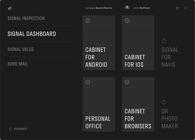 Signal Dashboard app branding dashboard design graphic design interface logo signal typography ui ux web