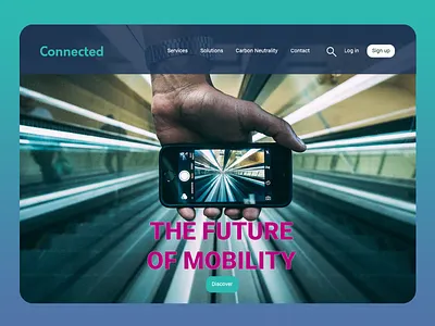 Connected - Hero banner image brand design branding design graphic design illustration