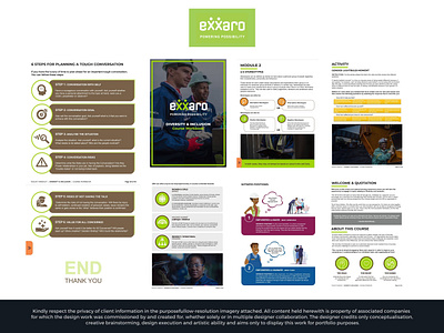 Exxaro Mining - Interactive Electronic Training branding design graphic design illustration typography ui ux vector