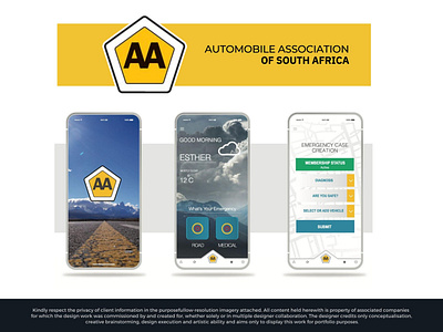 AA - Roadside Assist & Member Login Dashboard app branding design graphic design illustration typography ui ux vector