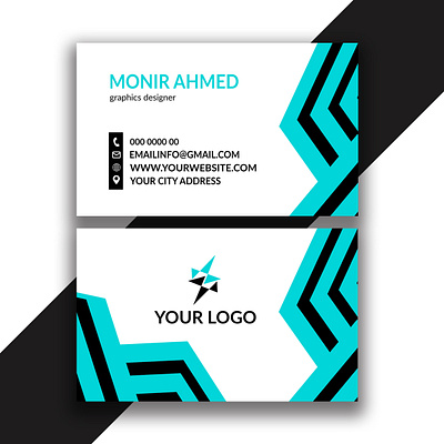 business card design templates 3d animation app branding business card design design graphic design illustration logo monir360 ui