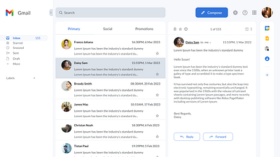 Gmail redesigned gmail redesign ui user interface