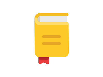 Day 001. A book closed book book closed daily daily illustration design flat design icon icon design illustration ui ux vector