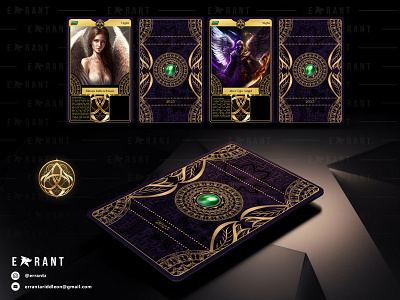 Light Night - NFTs GameCard Design design game card design game design gamecard graphic design graphiceffect illustration nft card nft design