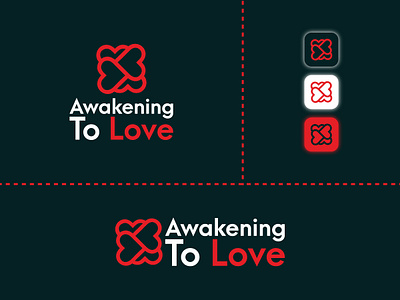 Awakening to love icon design | T-shirt design tshirtmuslimahdesign