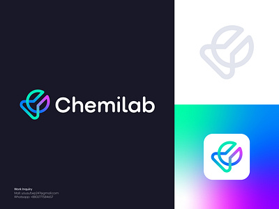 Modern, Creative, Science, Research, Lab, Analysis Logo Design a b c d e f g h i j k l m n abstract logo analysis brand identity branding chemistry logo gradient logo icon lab laboratory logo logo design logo mark logotype modern logo monogram o p q r s t u v w x y z research science test tube